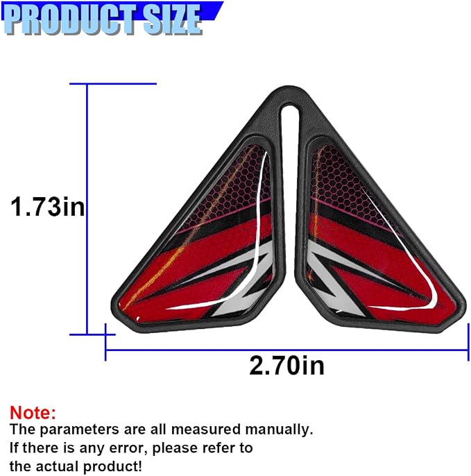 Craedli 2PCS Sport Style Car Door Edge Protector, Anti-Collision Automotive Door Corner Guards, Universal Self-Adhesive Vehicle Exterior Decoration Accessories for Car, Truck, SUV (Red&Pink)