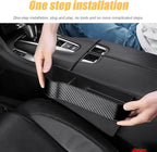 2 Packs Car Seat Gap Filler Organizer, Multifunctional Seat Gap Storage Box with Cup Holder, Console Side Extra Pouchs with USB Car Charger, Auto Accessories for Cellphone Wallet Key