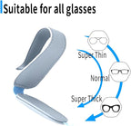2 Packs Magnetic Sunglass Holder for Car Visor (Blue) | Magnetic Interior Car Accessories