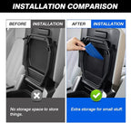 Center Console Hidden Organizer for Land Rover Defender Accessories Defender 90 110 130 2020-2025 2026 Armrest Hidden Storage Box Compartment