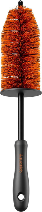 Mini Wheel Cleaning Brush – Durable Multipurpose Rim Brush for Cars, Trucks, Motorcycles, Bicycles, Boats, Rims, Exhaust Tips, – Mini Design, Dense Bristles, All Surface Cleaner