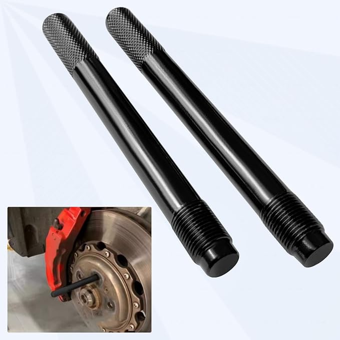 ZKTOOL 10PC Wheel Alignment Pin,Wheel Fixing Bolts Black Wheel Hanger Alignment Pin Guide Tool,Tool for Changing Tires On Cars with Lug Bolts,Include 2PC M12x1.5/1.25, 2PC M14x1.25/1.5, 2PC M15*1.25