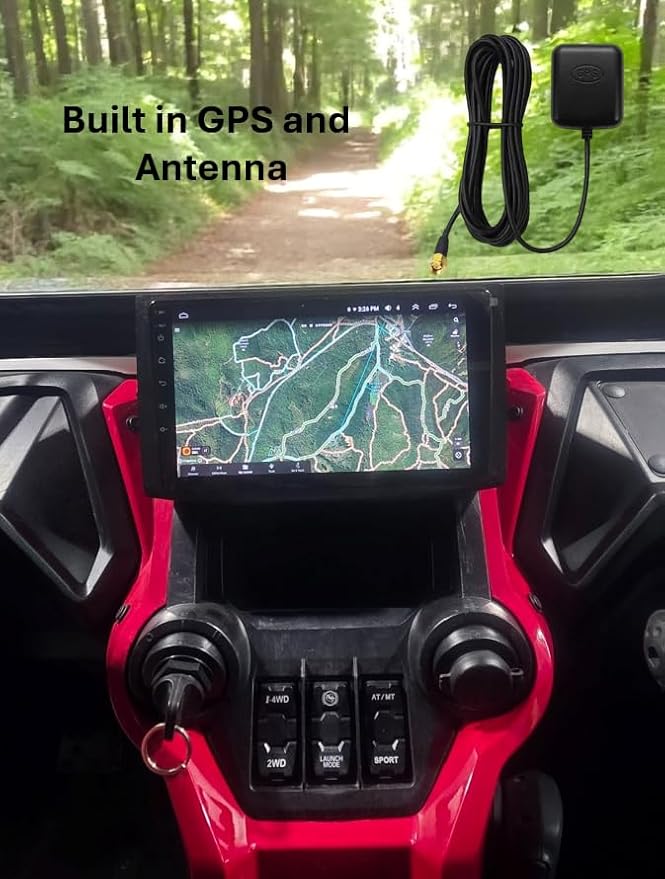 Estate Designs Android UTV Radio Compatible with Honda Talon (2019-2025) with Vehicle-Specific Dash Mount (HT-22-25)