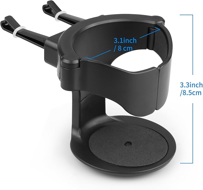 Cup Holder for Car, Cup Holder Expander for Car Air Vents, Car Ashtray Holder, Suitable for Cars and Trucks with Horizontal Blade Vents (1PCS)