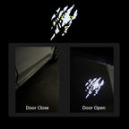 2Pcs Car Door Lights Compatible with Challenger 2015-Present. Personality Pattern LED Projector Courtesy Welcome Lights for SRT SXT GT RT (Picture 1)