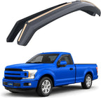 Goodyear Shatterproof in-Channel Window Deflectors for Ford F150 2015-2020 Regular Cab, Rain Guards, Window Visors, Vent Deflector, Vent Visor, Truck Accessories, 2 pcs - GY008127
