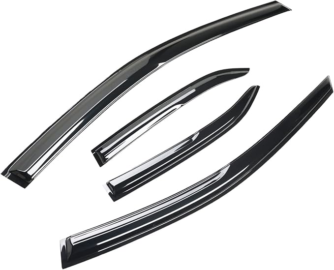 Side Window Visor Vent Deflectors Rain Guards Designed for Toyota Camry 2018 2019 2020 2021 2022 2023 XV70 for All Trims L LE SE XLE XSE Hybrid 94311