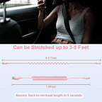 Coiled USB A to USB C Cable for Car [2-Pack, 6ft], USB Type C Cable Fast Charging, iPhone USB-C Charger Cable Compatible with iPhone 17/16/15/Plus/Pro/Pro Max/Samsung Galaxy A10e A20 A50 S20 S10E-Pink