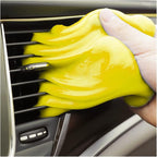 Moly Magnolia Cleaning Gel for Car, Universal Detailing Putty Gel Detail Tools Car Interior Cleaner, Removal Putty Cleaning Keyboard Cleaner for Car Vents, PC, Laptops, Cameras (Yellow)