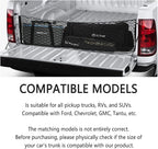 49' X16'' Truck Bed Organizer,Elastic Shrink Cargo Net Hold Many Items to Keep The Interior of Tidy,Truck Storage Fit for Ford,Chevrolet,GMC,Tantu