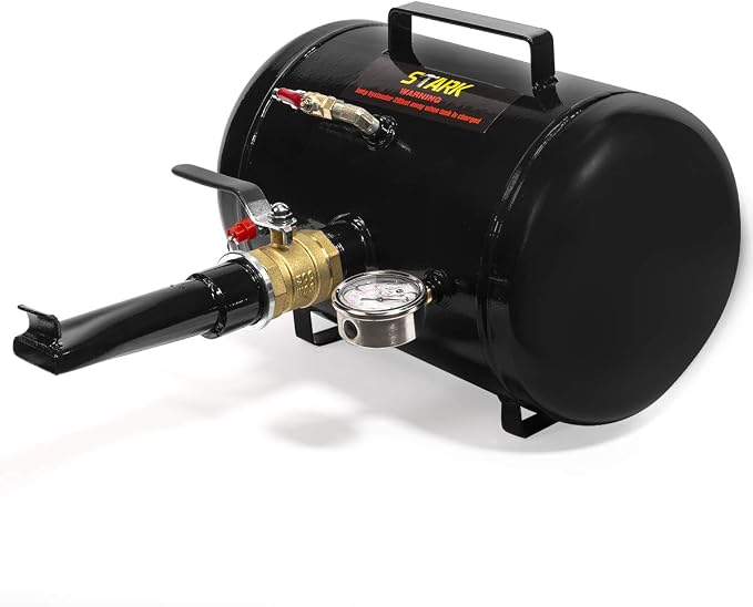 5-Gallons Bead Seater Tire Blaster Air Tire Bead Seater Blaster Seating Tire Inflator Car Truck Tractor Seating Tool with Pressure Gauge