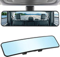 Anti Glare Rear View Mirror, Universal 11.3'' (287mm), Wide Angle Panoramic Convex Rearview Mirror, Clip-on to Original to Eliminate Blind Spot and Antiglare for Cars SUV Trucks