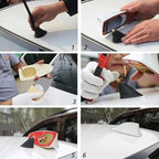 Car Shark Fin Antenna Cover for Chrysler 200 300 300M 300 Touring 1998-2025, Roof Mount Decorative Antenna Cap Vehicle Shark Fin Shape Cover Replacement with Adhesive Tape,White
