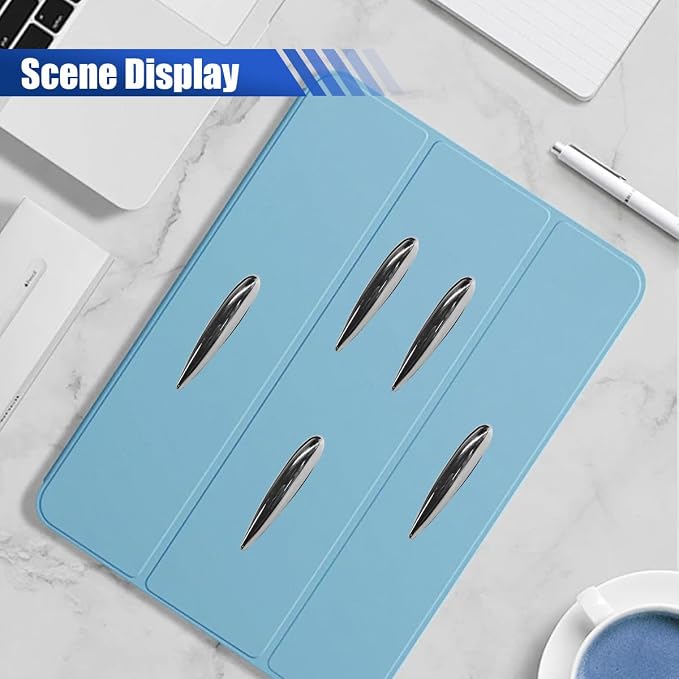 Craedli 12PCS Car Door Edge Guard Anti-Collision Strips, Bullet Head Anti-Scratch Car Door Bumper Protector Trim Strip, Universal Self Adhesive Auto Exterior Doors Edge Protector for Truck SUV(Silver)