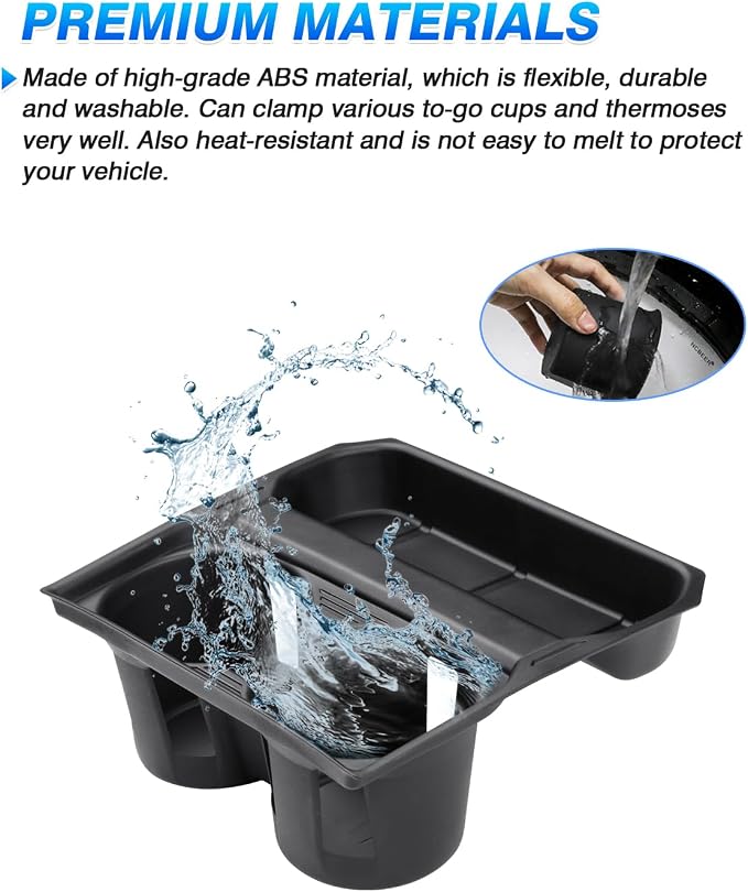 Center Console Cup Holder Insert for 2023 2024 2025 Mazda CX-50 CX50 Interior Accessories Water Cup Holder