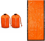 Emergency Sleeping Bag – 84"x36" Thermal Mylar Survival Bivy Sack – Waterproof, Lightweight & Compact Emergency Blanket for Camping, Hiking, Outdoor Survival & Travel
