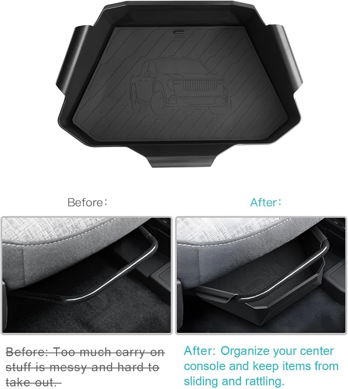 for 2026 Ford Maverick Under Seat Storage Tray, for 2022-2026 Ford Maverick Truck Accessories Console Front Underseat Drawer Secret Storage Box Hidden Organizer