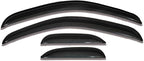 Side Window Visors rain Guards Vent Rain Guard Sun Shade for 2007-2014 Chevy Silverado/GMC Sierra 1500/2500HD/3500HD Extended Cab Pickup Window Deflectors Vent Truck Accessories Smoke, 4pcs 94040