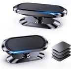 2 Pieces Car Magnetic Phone Holder for Nissan Juke F15 F16 2010-2021 2022 2023, Sturdy Metal Material with 360 Degree Rotation and Upgraded Adhesive Base