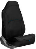 Rover Bucket Seat Cover - Waterproof Dog Backseat Cover - Adjustable Strap Seat Cover - Scratch Resistant Protector - Front Seat Guard - Large Storage Pocket