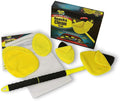 95164 Reach & Clean Wet-Dry Pro Windshield Cleaning Tool With Extendable Handle, Standard and Mini Cleaning Heads, Reusable Microfiber Pads, and Storage Bag for Auto and Home Glass