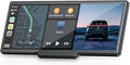 9.26'' Carplay Screen with 2.5K Dash Cam and 1080P Backup Camera | Portable Wireless Car Play Android Auto, Upgrade Navigation, Mirror Link, Voice Control, Hands-Free for iOS 11+ Android 11+