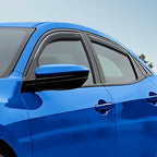Goodyear Shatterproof in-Channel Window Deflectors for Honda Civic 2016-2021 Hatchback, Rain Guards, Window Visors for Cars, Vent Deflector, Car Accessories, 4 pcs - GY008119