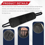 2PCS Car Seat Side Storage Pocket, Car Multifunctional Seat Organizer Hanging Bag, Auto Mobile Phone Wallet Sunglasses Mesh Net Pocket, Auto Accessories for Cars SUVs Trucks (Black, 2PCS)
