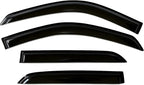 2018-2022 Tinted Tape-On Rain Guards for Ford EcoSport Side Window Visor Deflectors S Se Titanium Durable Tinted Shades 2019 2020 2021