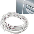 32Ft (10M) Car Door Edge Protector, Auto Trim Door Edge Guard,White | Anti-Collision Car Door Entry Guard Protective Strip, No Glue