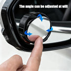 Blind Spot Mirrors 2 Pack, HD Glass Convex Blindspot Mirror with Vacuum Suction Cup, Side Mirror Blindspot with Wide Angle Adjustable for Cars, SUVs, Trucks, and Motorcycles