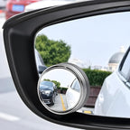 8PCS Car Blind Spot Mirror, 360 Degree Clear HD Convex Wide Angle Round Vehicle Side Rear View Mirror, Adjustable Auto Rearview Accessories to Reduce Blindspot, Universal Fit