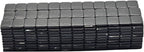 Stick On Wheel Weights - 0.25 0.50 1.00 oz Zinc, Black, Grey Coating, Blue Adhesive, Red Tape- Professional Quality Tire Balancer Stickers (Black Coated Blue Tape, 6 Box 0.25 oz = 2160 PCs)