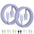 5FT Car Carplay Cable for iPhone 15/16 iPhone 15/16 Pro Max Cable,[Apple MFi Certified] USB C Carplay Cord,iPhone 16 Charger Cord,iPhone 16 Car Charger,iPhone USB C Cable Car Charging Cable（Purple）
