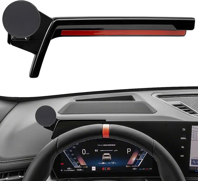 Car Phone Holder For BMW X1 Accessories 2023-2025 / BMW X2 2024 - For MagSafe Magnetic Cell Phone Mount for BMW x1 x2 Accessories 10.25 inch Screen - Touchscreen Cradles Strong Magnets for iPhone