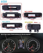 Trunk Handle Rear View Reverse Backup Camera Night Vision Parking Assistance Replacement for Mercedes Benz W166 W176 ML 350 A180 GLC200L GLA200(Model LS8014=214 * 52mm)