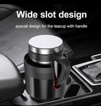 Car Cup Holder Expander with Adjustable Base, Cupholder Extender Holder for Car Compatible with Hydro Flasks 32/40 oz, Fits Yeti 24/36/46 oz, Other Large Bottles in 3.4"-3.8"