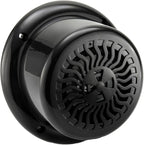 RV Flush Mount Speaker | Exterior 5.25" Black Wavy Blue LED | Waterproof (10 Pack)