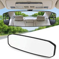 Rear View Mirror for Jeep Liberty 2008-2012, Panoramic Convex Car Mirror Heavy Duty Anti-Shake Curved Clip On Blind Spot Lane Change HD Glass