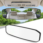 Rear View Mirror for Jeep Liberty 2008-2012, Panoramic Convex Car Mirror Heavy Duty Anti-Shake Curved Clip On Blind Spot Lane Change HD Glass