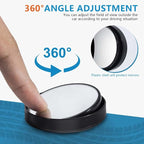 4 Pack Blind Spot Mirror 2 Inch Angle Adjustable HD Glass Round Car Side Rear View Convex Mirror Accessories with Frame for Car SUV Trucks Motorcycles