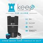 Car Alarm - 4G/LTE, Anchoring Anti-Theft & Break-in Deterrent, GPS, Motion Sensing (PIR/Radar), 1080p Pictures & Video, 120dB Sound and Flashing Bright LEDs