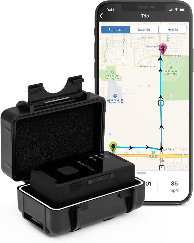 IP65 Weatherproof Magnetic Case for 4G LTE GPS Tracker (AM-GL300W-4G), for Vehicles, Cars, Trucks (AM-GL-HM3G-V3)