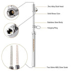 Dual Head Tire Pressure Gauge,Heavy Duty Tire Pressure Gauge Range 10-150PSI; 1-10Bar,Dual Head Truck Air Pressure Gauge (Pack of 2)