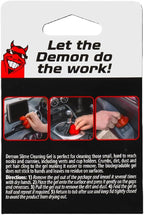 Demon Slime 5.6 Oz - Car Interior Cleaner Gel | Putty Removes Dust & Dirt - for Detailing, Cleaning Vents, Cup Holders, Keyboards, Offices | Hot Cherry Scent