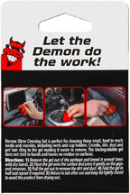 Demon Slime 5.6 Oz - Car Interior Cleaner Gel | Putty Removes Dust & Dirt - for Detailing, Cleaning Vents, Cup Holders, Keyboards, Offices | Hot Cherry Scent (Pack of 4)