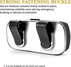Sunglass Holder for Car Visor Clip, Car Accessories Visor Glasses Holder, Vehicle Visor Accessories Sunglass Holder, Car Sunglass Holder Suitable for Truck and Sedan (carbon fiber pattern)