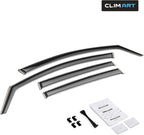 in-Channel Incredibly Durable Rain Guards for Subaru Impreza 2017-2023 Hatchback, Original Window Deflectors, Vent Window Visors, Vent Deflector, 4 pcs. - 617306
