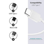 3 Pack Car Carplay Cable for iPhone 16e 17 Air 16 15 USB A to USB C Cable for iPhone 16 15 Pro Max 15 Plus for Carplay Cord, iPad 4C USB C Cables 10th Gen iPad Pro iPad Air 5th Mini 6th Gen Charger