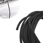 16FT (5M) Car Door Edge Protector, Universal U Shape Trim Molding Rubber Seal Protector with Fits Most Cars (Black)